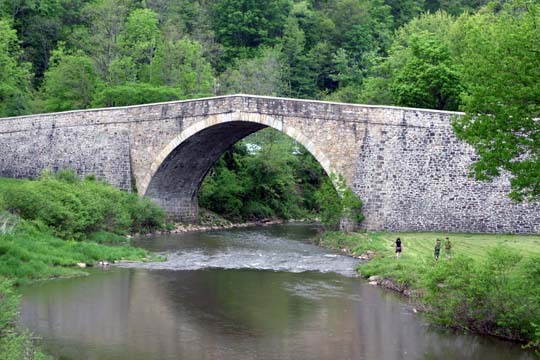 historical bridge in Maryland
