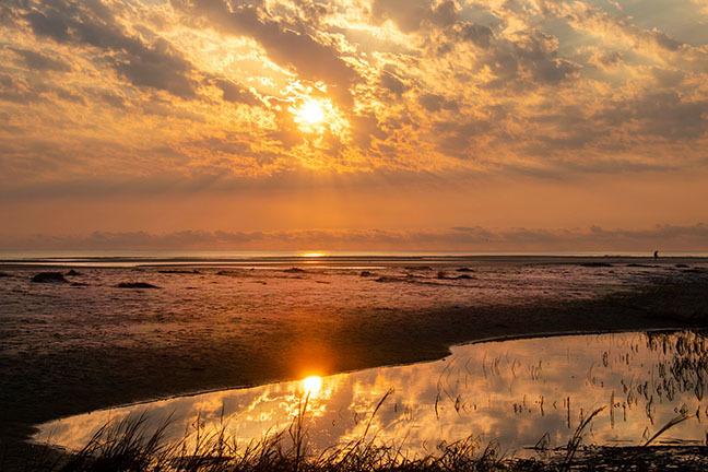 sunrise at fishhaul
