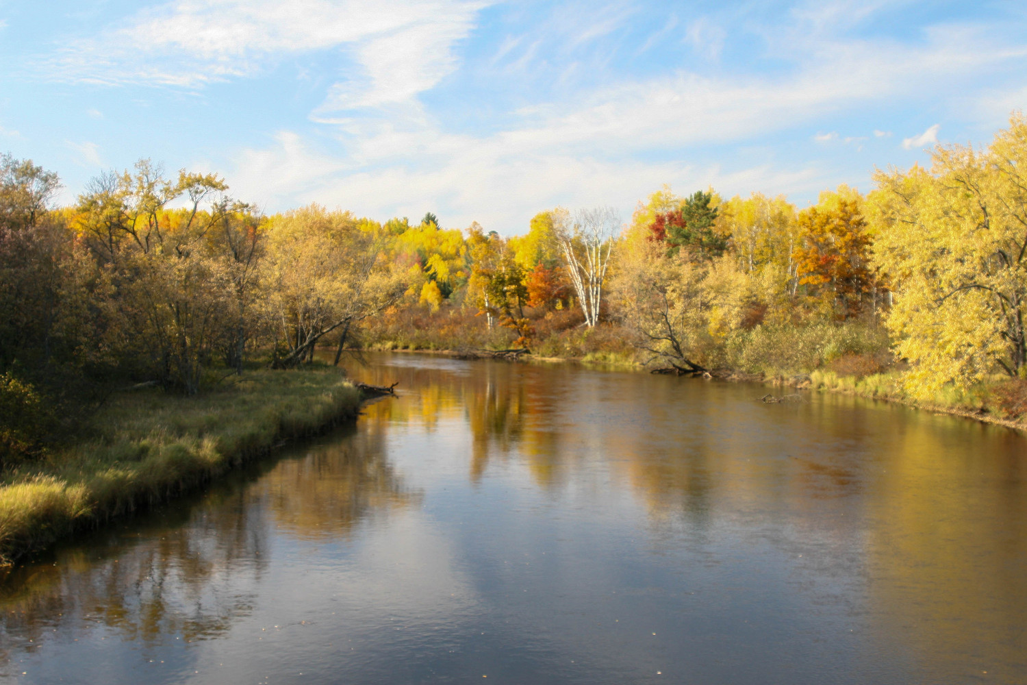 Huron River in early morning