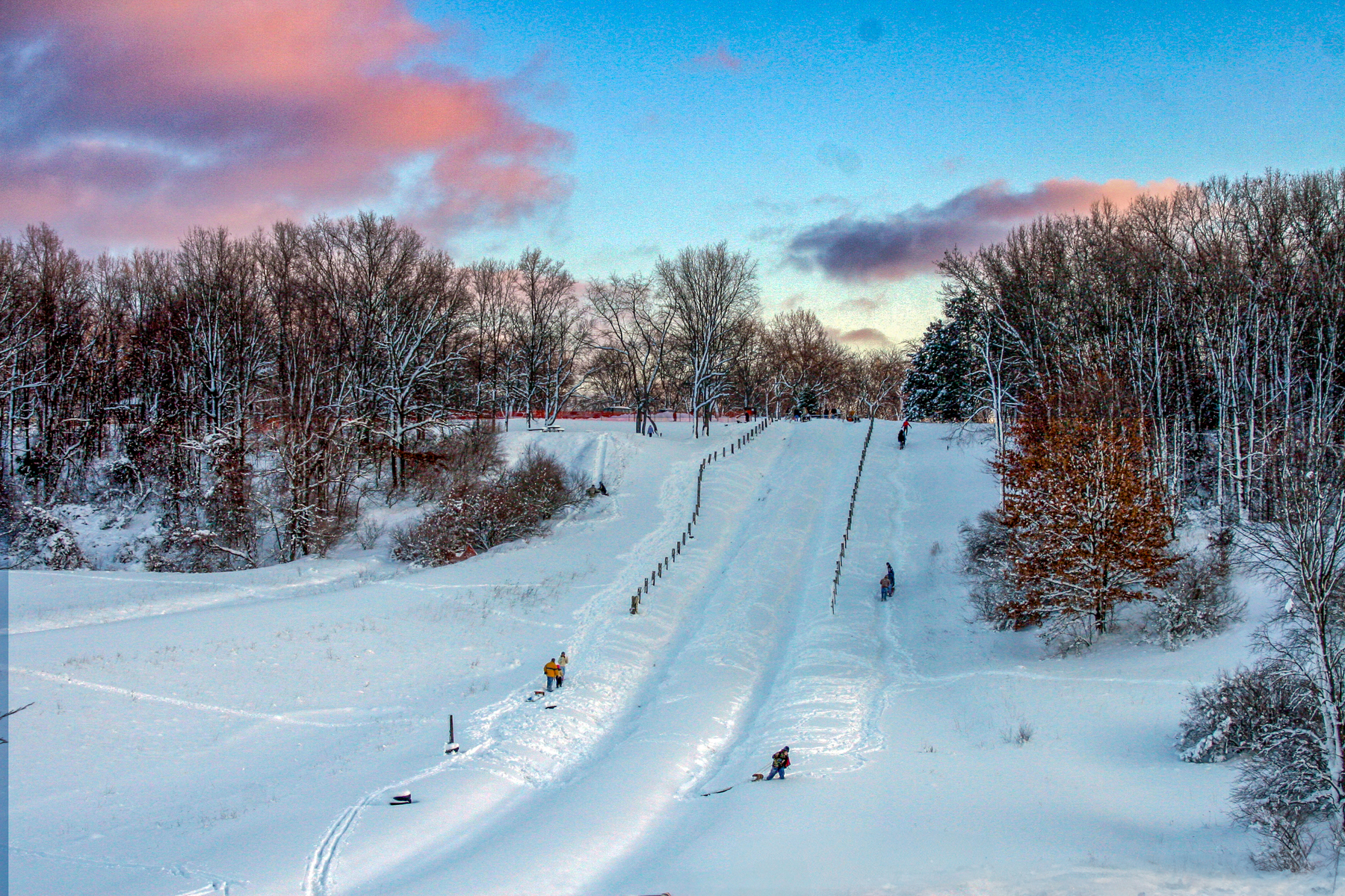 sledding hill