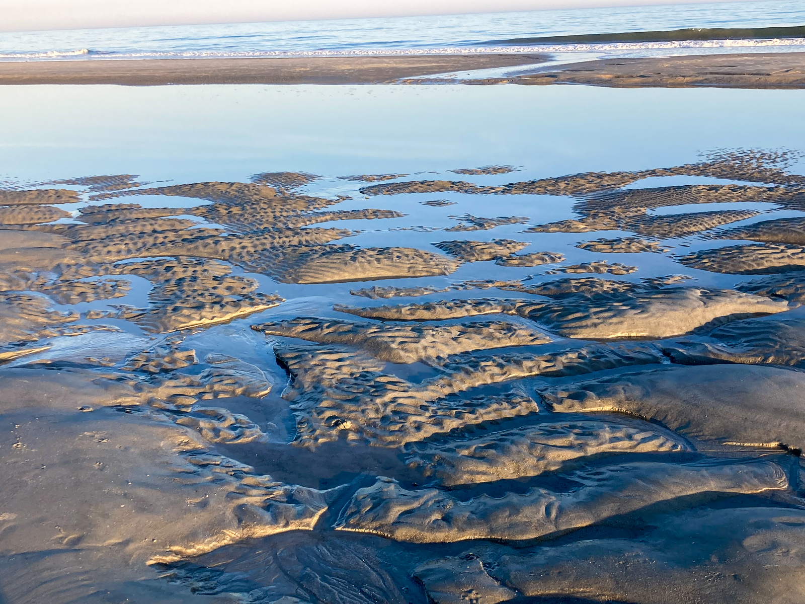 tides out