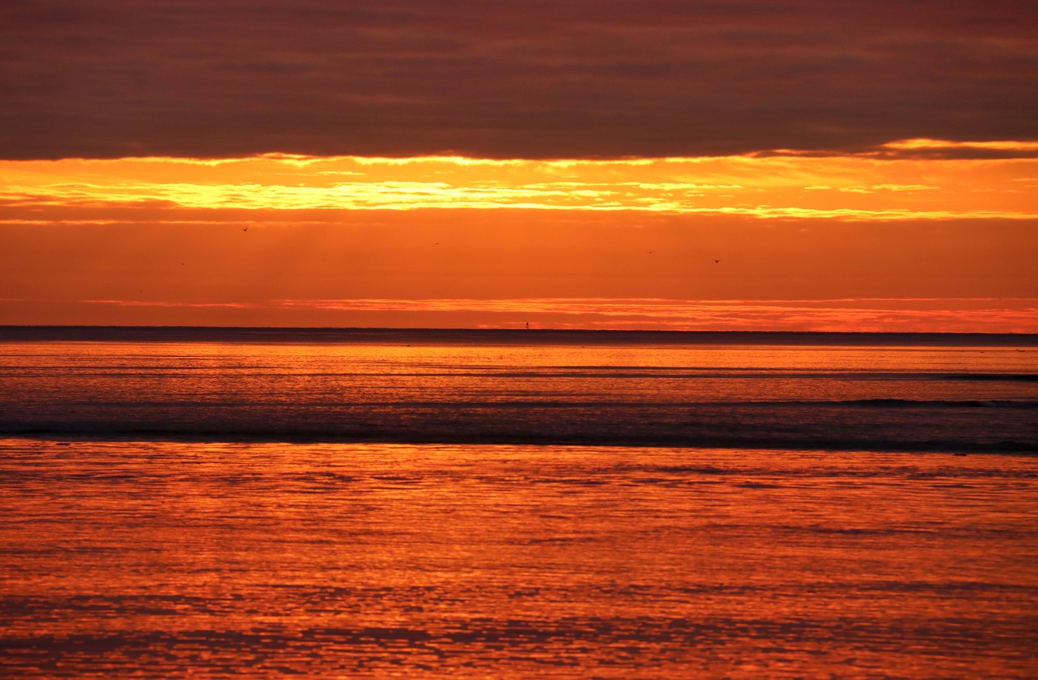 linear sunrise