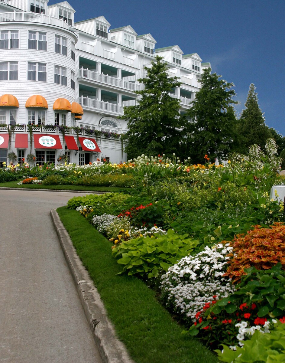 Grand hotel in front