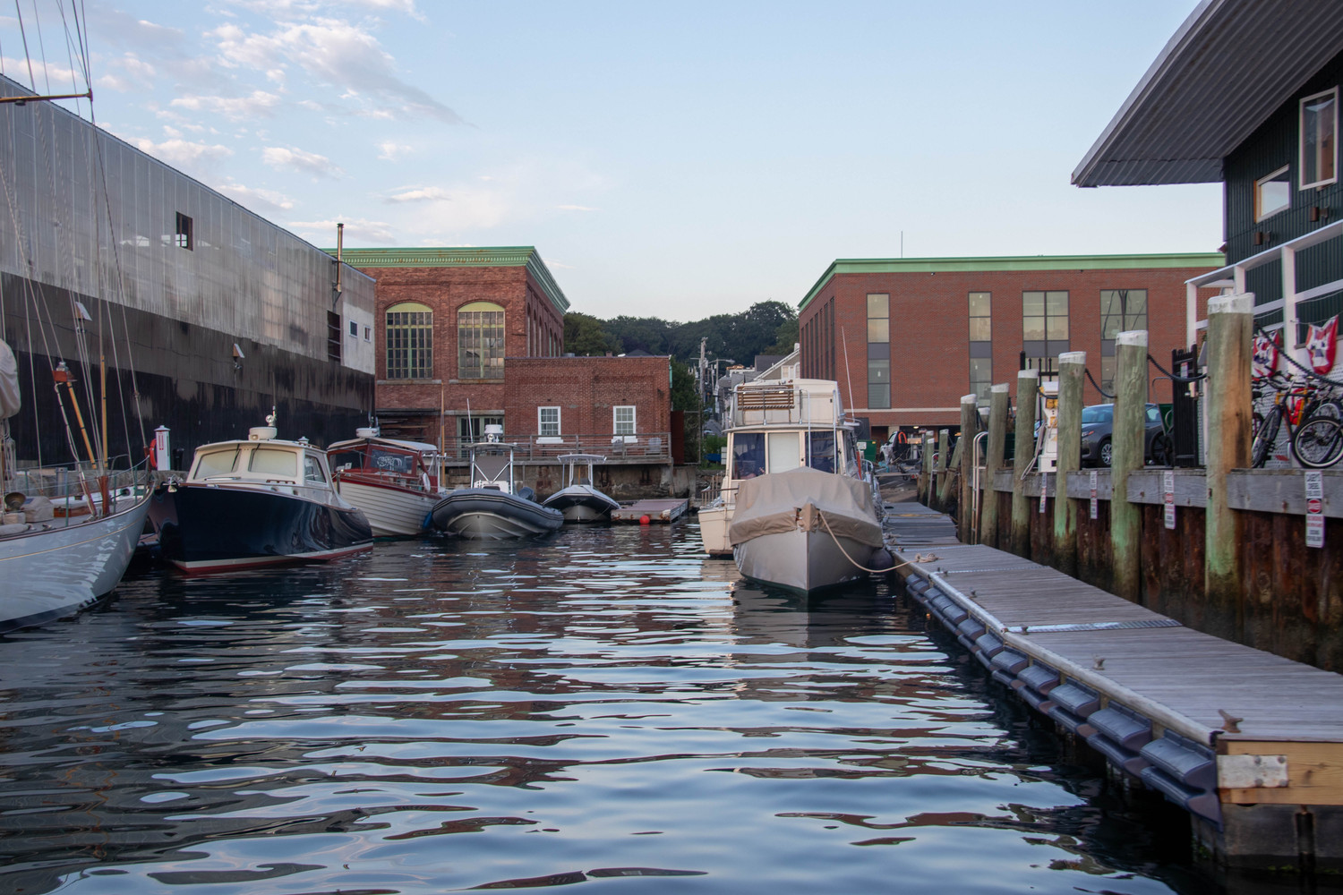 canal in Newport