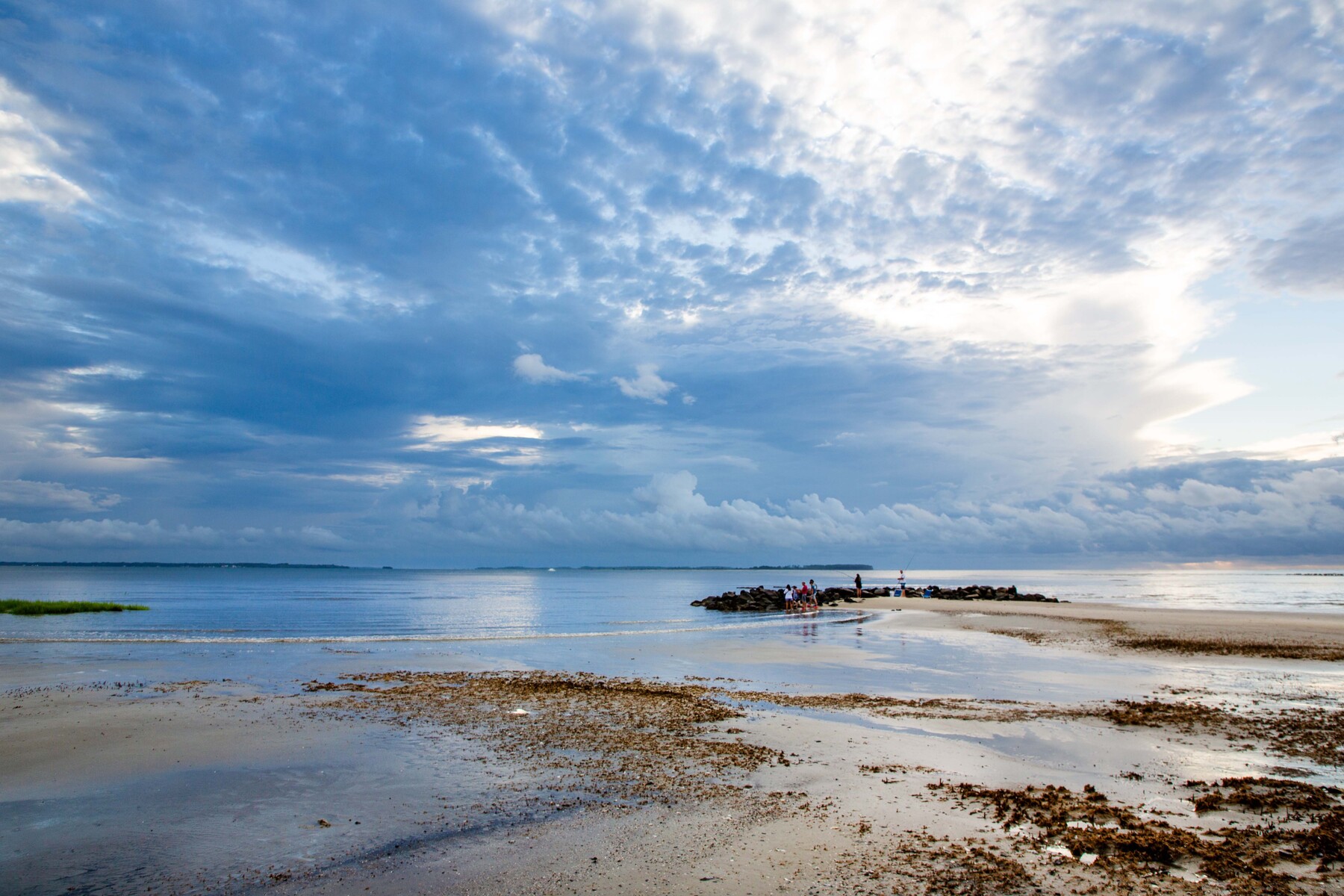 incredible skies at the beach
