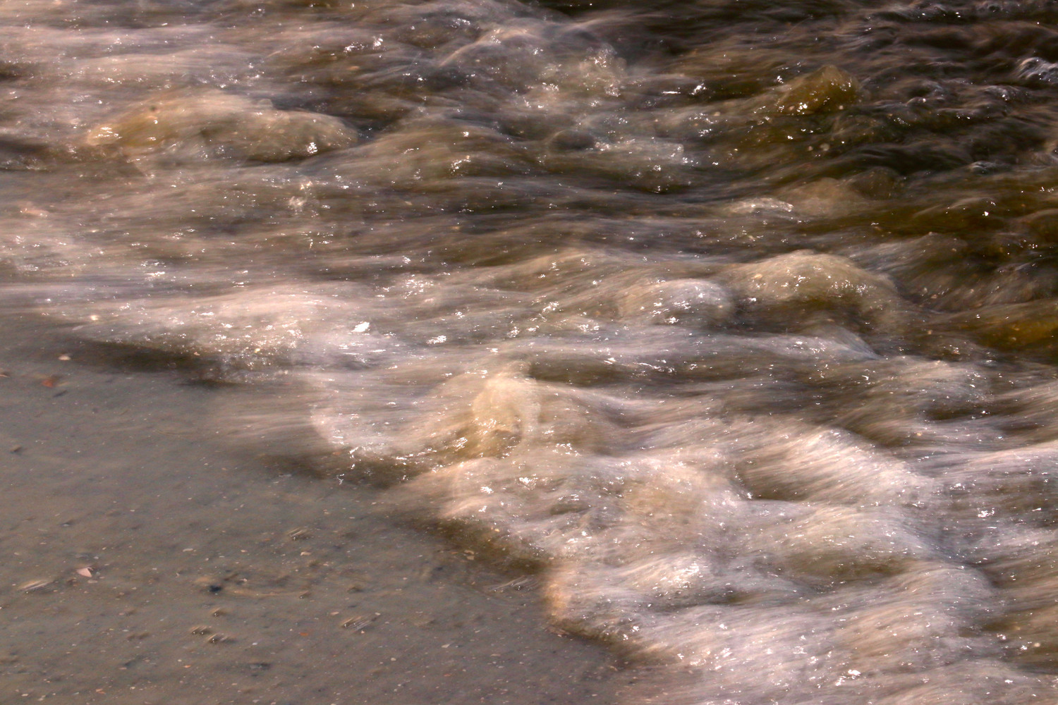 when shore meets wave