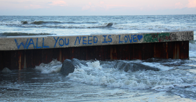 Wall you need is love