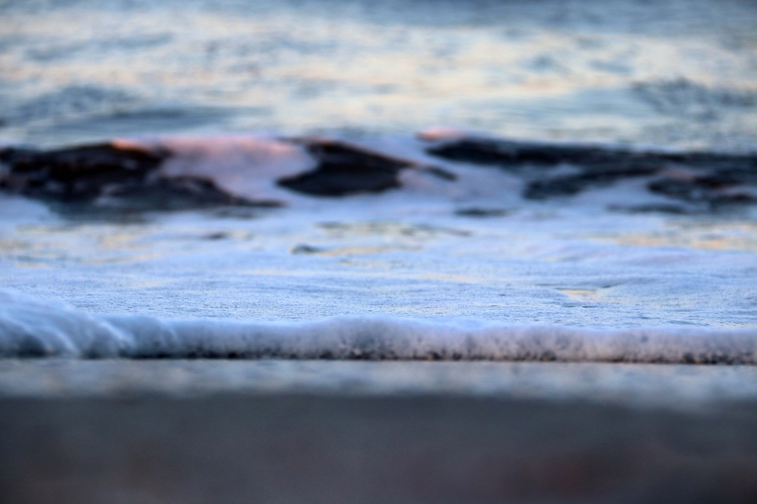 smooth into shore