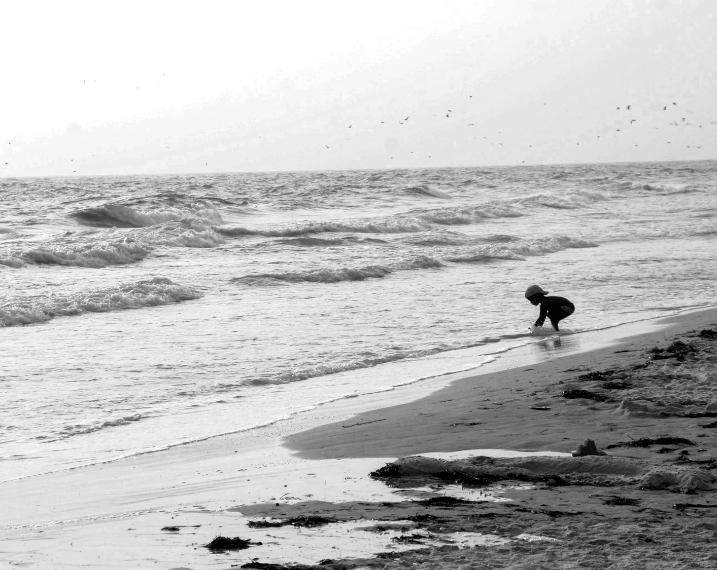 a boy and the sea