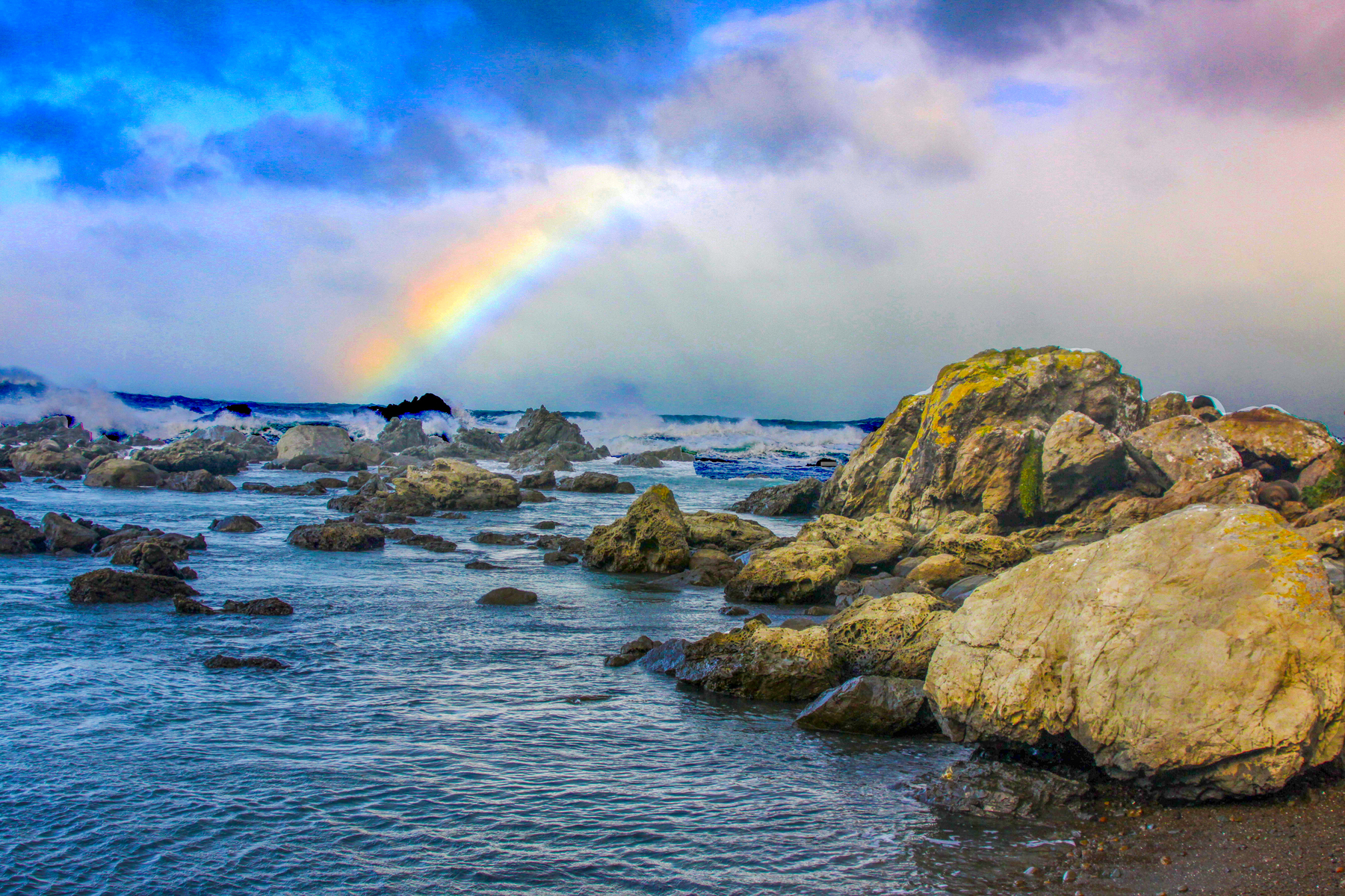 Rainbow in New Zealand