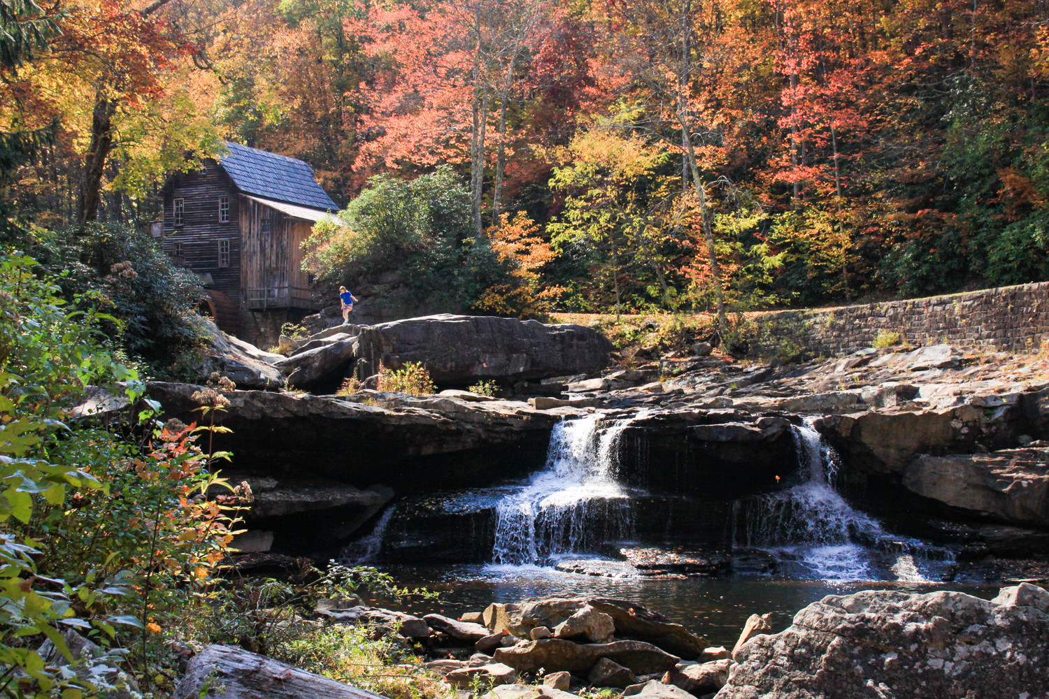 grist mill in West Virginia